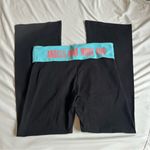 Victoria's Secret Y2K  foldover Waist Flare Yoga Pants Photo 0