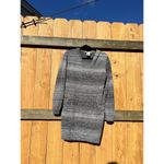 Max Studio   Cotton Blend  Hooded Sweater Long‎ Sleeves Size L Grey Blue Fall Photo 2