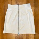 Revolve  Devine Heritage Vegan Leather White Mini Skirt Photo 2