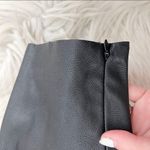 ZARA  Black Faux Leather Pants Photo 2