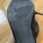 Bamboo Black Ankle Booties Heels Photo 4