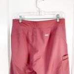 FIGS Kade Cargo Scrub Trousers Pants Hot Pink Drawstring Technical Collection MP Photo 7