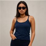 Gap The Essential Cami Black Women's Tank Top Size Small Photo 1