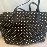 Kate Spade Polka dot diaper bag black & White Shoulder Bag Designer Photo 2