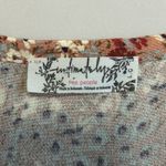 Free People Intimately All My Love Cottagecore Ruffle Floral Wrap Dress Sz L Photo 4