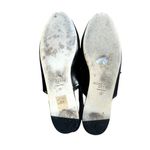 ROSETTA GETTY BLACK LEATHER‎ SLINGBACK FLATS SHOES SIZE 8/38 MADE IN ITALY EUC Photo 5