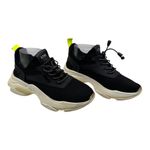 Steve Madden Shoes Women 7 Black NY90 Cinch Tie Myles Sneaker Fashion Outdoor Photo 1