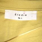 Elodie  Ribbed Knit Bodysuit Top Short Sleeve Shirt Photo 2