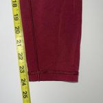 Aerie Chill Play Move Red High Rise Cropped Leggings Photo 8