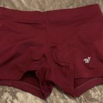 Red Spandex Shorts Size XS Photo 0