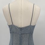 Vintage 90s Y2k Ombre Gown Formal Prom Floral Glitter Silver Gray Black XS 0/2 Photo 7