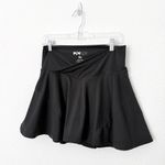 [Popflex] Black Crisscross Hourglass High Rise Rise Twirl Skort Workout Size XL Photo 2