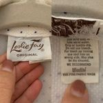 Leslie Fay Vintage Polka Dot Wrap Dress Size Small Knee Length Navy Blue White Photo 5