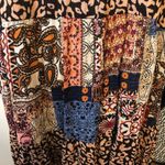 Umgee Mixed Print Patchwork Boho Dress S Photo 5