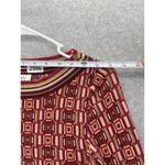 Loft Ann Taylor Women's Blouse 100% Wool Thin Red Size Small Boat Neck 3/4 Sleev Photo 9