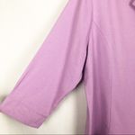 Sag Harbor  Vintage Lavender Button Down Blouse Size Large Photo 2