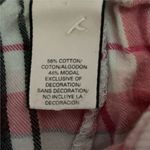 Victoria's Secret  Women's M Pink Plaid Pajama Pants Elastic Waist with Pockets Photo 6