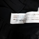 ZARA  Chiffon Semi Sheer Swiss Dot Flirty Ruffle Button Front Long Sleeve Blouse Photo 2