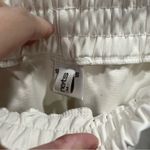 Storets NWT Aspen Pleather Bermuda Pants Pull On Ivory Photo 1