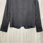Diane Von Furstenberg  DVF Ofelia Reptile Jacquard Blazer Jacket size 4 *FLAWED* Photo 6