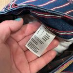 American Eagle  High Rise Mini Denim Striped Skirt Size 0 Regular Photo 5
