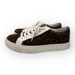 Veronica Beard Suede Leopard Bibi Sneakers Size 10 Photo 2