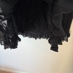 Vintage Y2K Black Tiered Peasant Maxi Skirt Photo 3