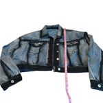 Pretty Little Thing cropped denim jacket Photo 1