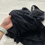 Love Your Assets by Sara Blakely Spanx Swim Dress Large Black Ruched Halter Photo 6