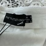 Pretty Little Thing White Lace Flare Sleeve Bardot Bodycon Dress Size 2 NWT Photo 9