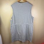 Zella NWT Dress Women's 2X Heather Gray Drawstring Waist Sleeveless Sweatshirt Photo 8