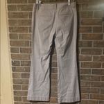 Loft Gray Pinstriped  Flared Pants Photo 2