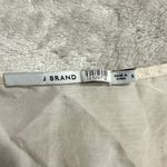 J Brand Lucy Cami Women's Small Silk Pink Yellow Cream Striped Strappy V-Neck Photo 4