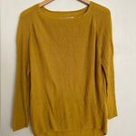 Lou & grey  From LOFT Knit Sweater Mustard Color Lightweight Photo 0