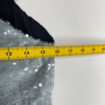 Farm Rio $450 NWOT  Blue Sequins Anthurium Flowers Slip Maxi Dress Size S Photo 14