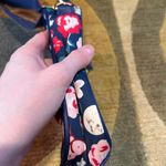 Disney Mickey Mouse Floral Print Bow Bioworld Merch Small Crossbody Bag Purse Photo 4