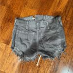 Free People we the free becket slouchy cutoff frayed hem shorts lace up 24 Photo 3
