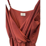 Wilfred  Women's Maroon Sleeveless Shanghai Strap A-Line Midi Dress Size Small Photo 5