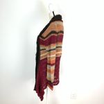 Ethyl M Long Sweater Cardigan Rust Orange burgundy Size M Photo 1