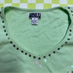 Vintage Green Sequin Tank Size XL Photo 5