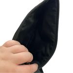 Victoria's Secret Victoria’s Secret Black Sequin Wristlet Cosmetic Bag Pouch 8.65x6 Photo 2