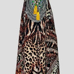 La Moda tropical wild cat 2 Slits Maxi S/M boho fairycore festival resortvibes Multiple Size M Photo 0