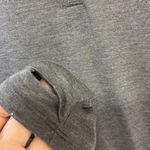 Under Armour  Women’s Heather Gray Zip Pullover Long Sleeve Mock Neck Shirt- Med Photo 3