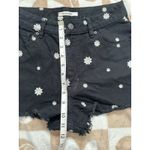 PacSun High Rise Festival Black Daisy Jean Shorts Size 26 Photo 5