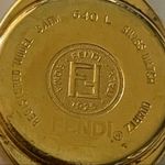 Fendi 640L gold plated watch face Photo 4