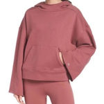 Alo Yoga  LOW KEY PINK WIDE SLEEVE HOODIE SWEATSHIRT SIZE Small Photo 0