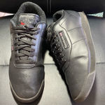 Reebok 🖤 Classics Black Princess Sneakers Size 10 Photo 0