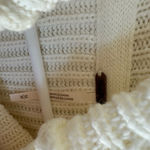 Free People Layer Cake oversized white sweater size medium Photo 2