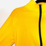 PINK - Victoria's Secret PINK Victoria’s Secret Mustard Yellow Fitted Athletic Quarter Zip Photo 2