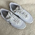 Nike  Womens Daybreak Sneaker Size 8 White and Metallic Silver Photo 1